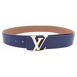 Louis Vuitton LV Initials Wendelgürtel Braun Schwarz