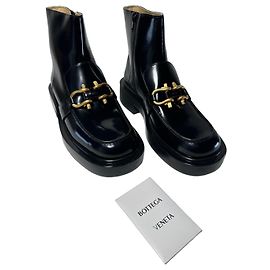 Bottega Veneta Monsieur Ankle Boot – Black – Size 38 Nero