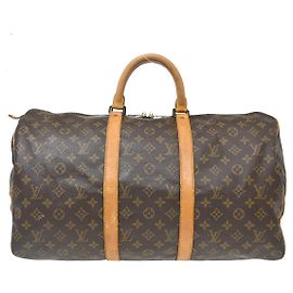 Louis Vuitton Keepall Monogram 50 Marrom