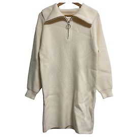 Autre Marque FRAY I.D Strickkleid Beige