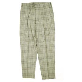 Autre Marque un/unbient ONE TUCK TROUSERS Wool Polyester Trousers Beige Other