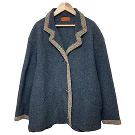 Autre Marque Missoni Wool Coat Brown