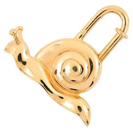 Hermès Hermes Snail Cadena Charm 1995 Doré
