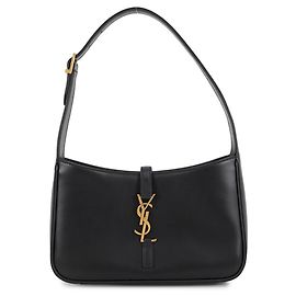 Sac à main en cuir noir Yves Saint Laurent Noir
