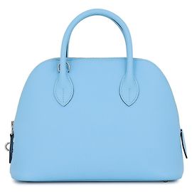Hermès Borsa Hermes Bolide 1923 25 in Celeste Blu chiaro