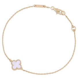 Pulseira Sweet Alhambra em Madrepérola e Ouro Amarelo 18K Van Cleef & Arpels Outro