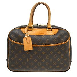 Louis Vuitton Deauville Monogram 34 Marrom