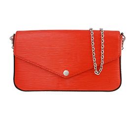 Louis Vuitton Pochette Felicie Epi Large Rouge