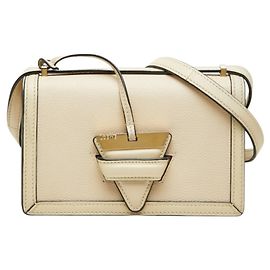 Bolsa de Ombro Loewe Barcelona Small Cru