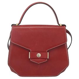 Christian Dior Vintage Leather Small Rosso