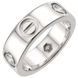 Cartier Love Ring in Weißgold Andere