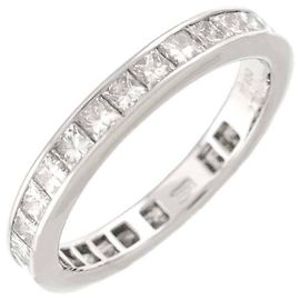 Anillo alianza Harry Winston de diamantes corte princesa Otro