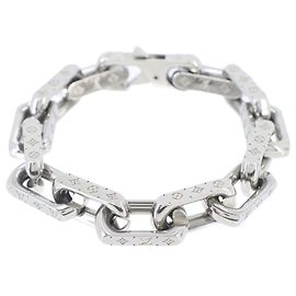 Pulsera de cadena Monogram Louis Vuitton Plata