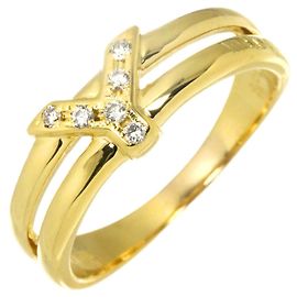 Anel Aliança Christian Dior em Ouro Amarelo Outro