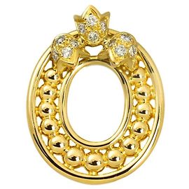 Colar com pingente Christian Dior em ouro amarelo 18K Outro