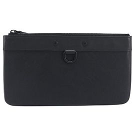 Louis Vuitton Discovery Pochette Monogram Shadow Leather PM Nero