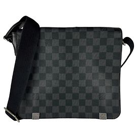 Louis Vuitton Damier Graphite Shoulder Bag Black Damier ebene