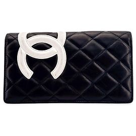 Chanel Cambon Flap Quilted Leather Small Schwarz