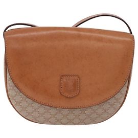 Céline Celine Macadam Canvas Medium Beige