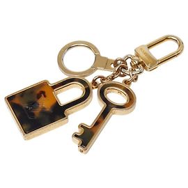 Louis Vuitton Portefeuille Confidence Keychain Brown Golden