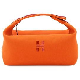Hermès Hermes Bride a Brac PM Handbag Red Orange
