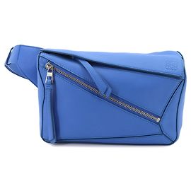 Loewe Puzzle Bumbag Small Body Handbag Blue