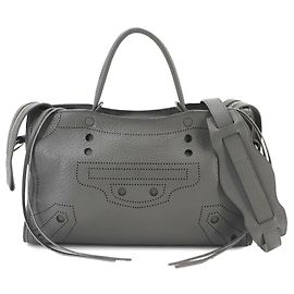 Bolsa Balenciaga Blackout City S Marrom