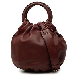 Sac à main Loewe Anagram Bounce Rouge Bordeaux