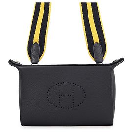 Hermès Bolsa de Ombro Hermes Videpoche Caban Outro