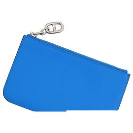 Hermès Hermes Business Card Case in Blue Hydra Blue