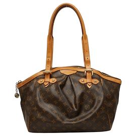 Louis Vuitton Monogram Tivoli GM Handbag Shoulder Bag Brown