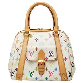 Louis Vuitton Monogram Multicolor Priscilla Handtasche Weiß