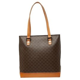 Céline Sac Cabas Celine Macadam Marron