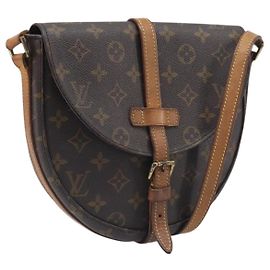 LOUIS VUITTON Bolsa de Ombro Monogram Chantilly MM M51233 LV Auth fm5432 Monograma