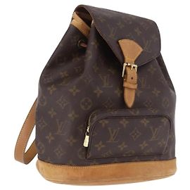 LOUIS VUITTON Monogram Montsouris MM Backpack M51136 LV Auth 196437A Monogram