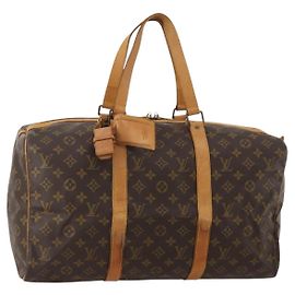 LOUIS VUITTON Monogram Sac Souple 45 Boston Bag M41624 LV Auth 198506A Monogramme