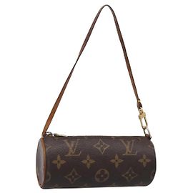 Bolso LOUIS VUITTON Monogram Papillon LV Auth 196887 Monograma