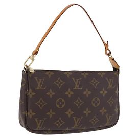 LOUIS VUITTON Monogram Pochette Accessoires Pouch M51980 LV Auth ka5831 Monogramma