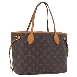 Saco Tote LOUIS VUITTON Monogram Neverfull PM M40155 LV Auth 197670 Monograma
