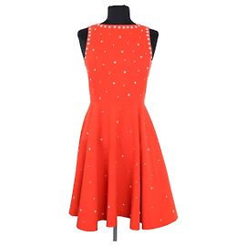 Vestido Manoush de algodón rojo Roja