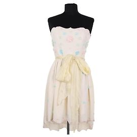 Robe Manoush beige en viscose Beige