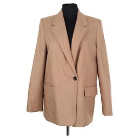 Maje Brown Wool Blazer Brown