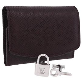 LOUIS VUITTON Gemelli Cadena & Key Cuffs Ag925 Silver LV Auth 199076V Argento
