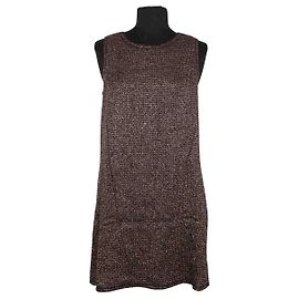 Robe marron Missoni Marron