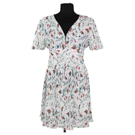 Robe Maje blanche en viscose Blanc