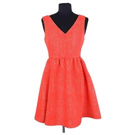 Robe Manoush en coton rouge Rouge