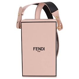 Fendi VERTICAL BOX Schultertasche rosa Pink