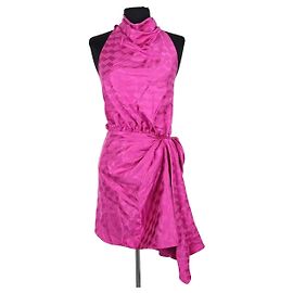 Robe violette en viscose Attico Violet