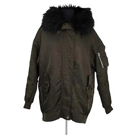 Maje Khaki Parka Khaki