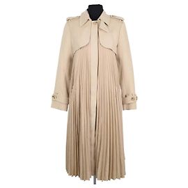 Trench in cotone beige Sandro Beige